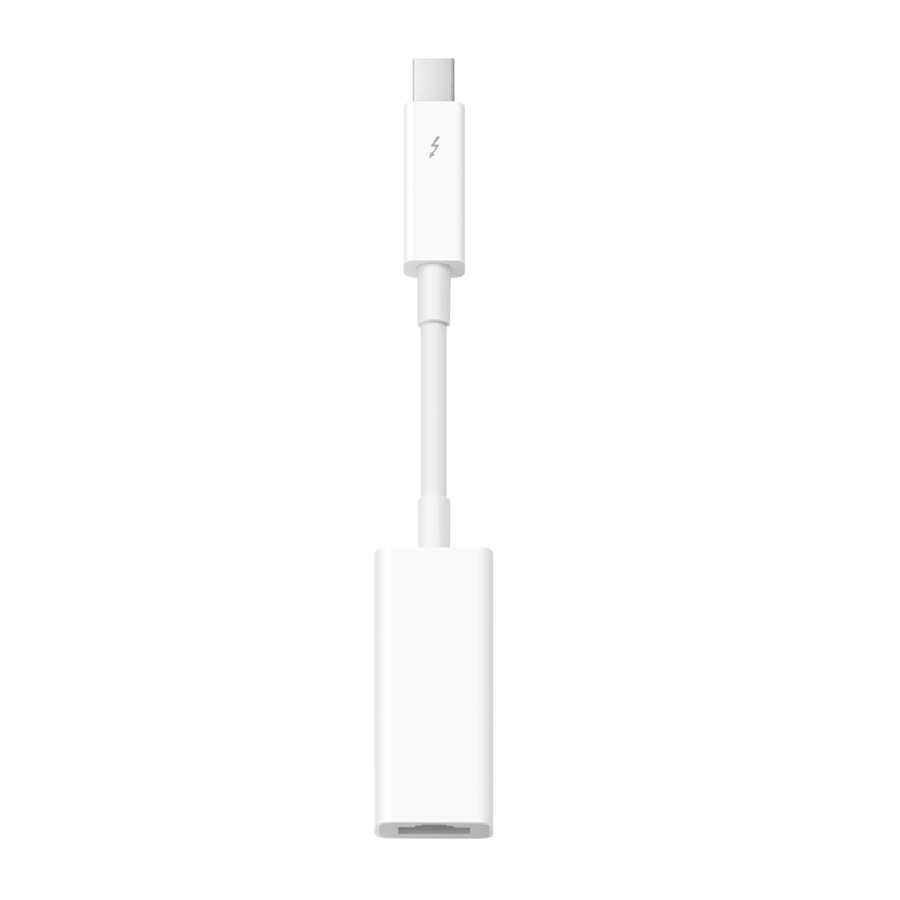 Apple Thunderbolt til Gigabit Ethernet-adapter